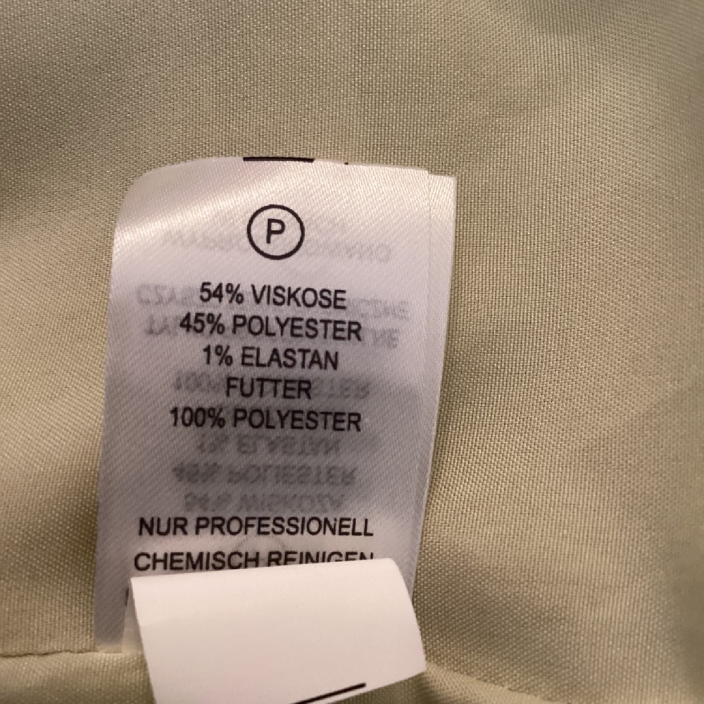 House of‎ Harlow 1960 Blazer Size Medium Beige Double Breasted Business Casual - Picture 8 of 8